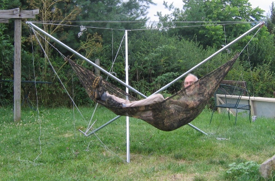 Tensegrity Hammock Stand - Steel