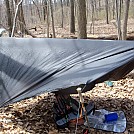 Field pics of HB Black Rhino tarp by Country Roads in Homemade gear
