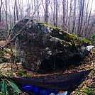 hang by a boulder