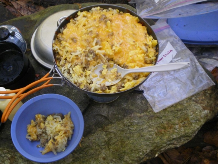 Backpacking Breakfast Casserole