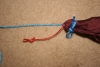 Single Piece Internal Ridgeline Secured To Support Ropes by Downunderhang in Images for homemade gear forums directions