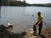 Grout Pond by Quoddy in Group Campouts