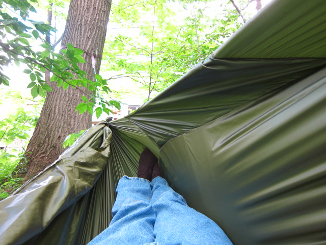 Initial Test Of My Diy Hammock