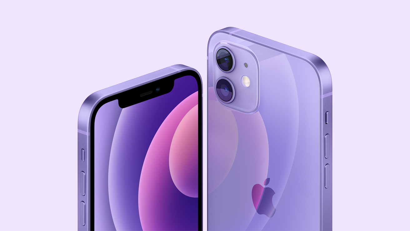 Purple iPhone