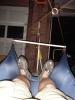 comfortable in the bridge hammock by GrizzlyAdams in Homemade gear