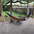Longer spreader bar for hammock stands