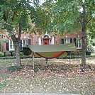 First Hammock Setup by raneyda in Hammocks