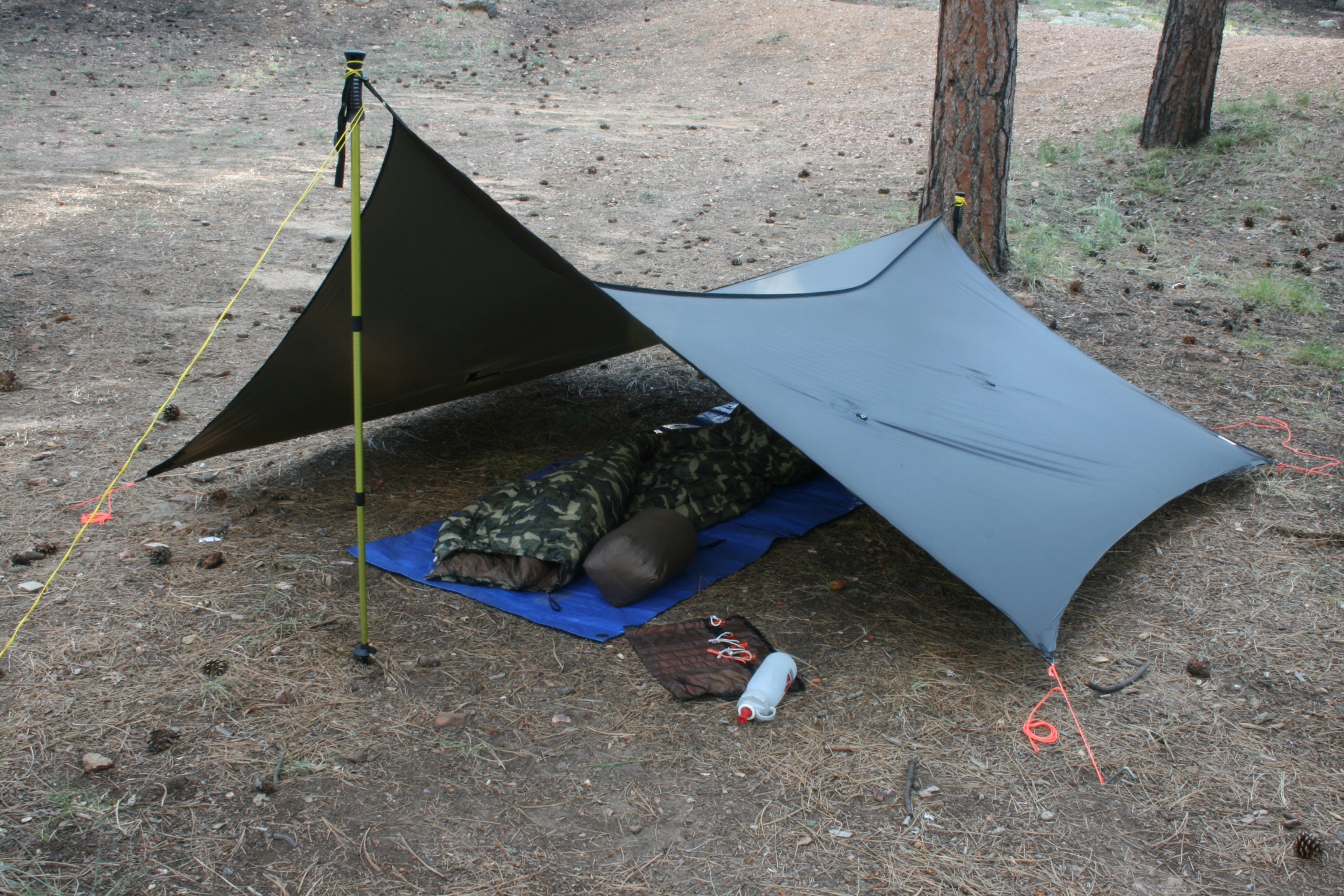 11 foot silnylon hex tarp