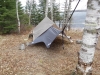Eno Rain Fly With A Mec Scout by Tuniq in Hammock Landscapes