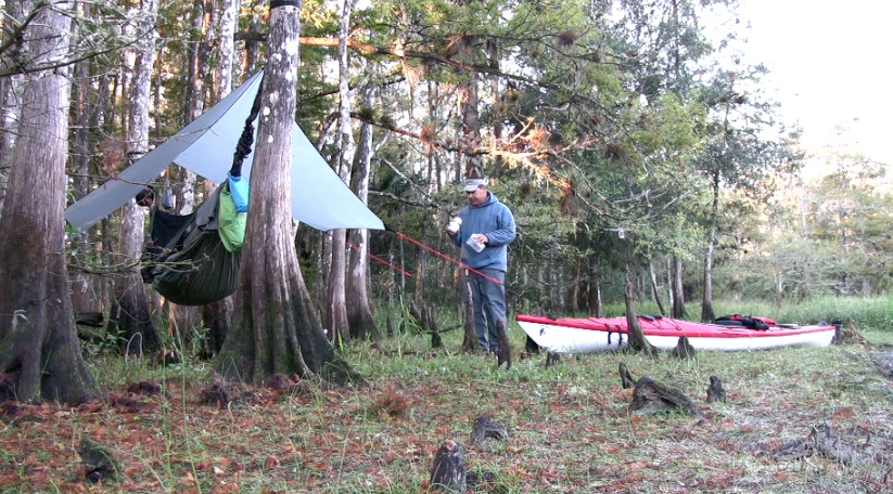 Hanging Via Kayak