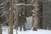 Winter Camping In Ponca State Park, Nebraska by Dudorino in Hammock Landscapes