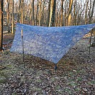 camo tarp stealth setup