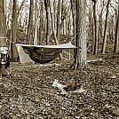 UL Hammock setup freezing