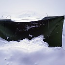 Jan 19, 2019 Backyard Snow Hang by cmc4free in Hammock Landscapes