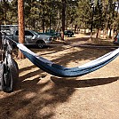 DIY quilted indoor hammock