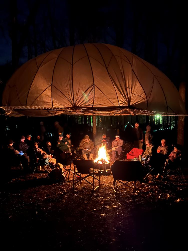 Parachute Campfire 2022 Chili Butt Hang VA