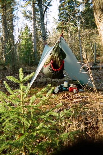 Camp #12 in Crosby Manitou SP, MN