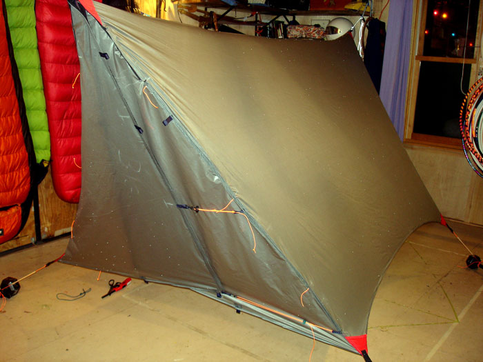 End Flaps on BlackCat Tarp