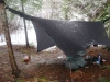 Tarp And Pack In Cold